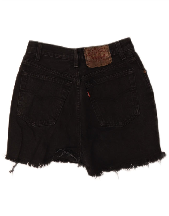 Shorts Vaqueros Levi's Mujer W24 XS Negro