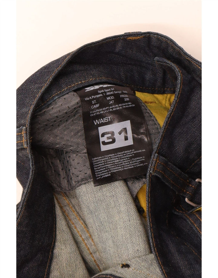 Vaqueros Spidi Hombre Rectos W31 L33 Azul Marino Algodón