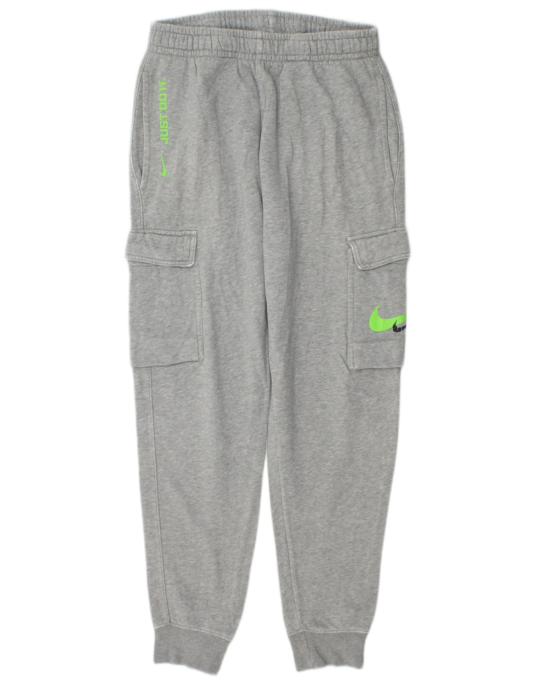 Nike Hombre Graphic Cargo Chándal Pantalones Joggers Pequeño Gris Moteado