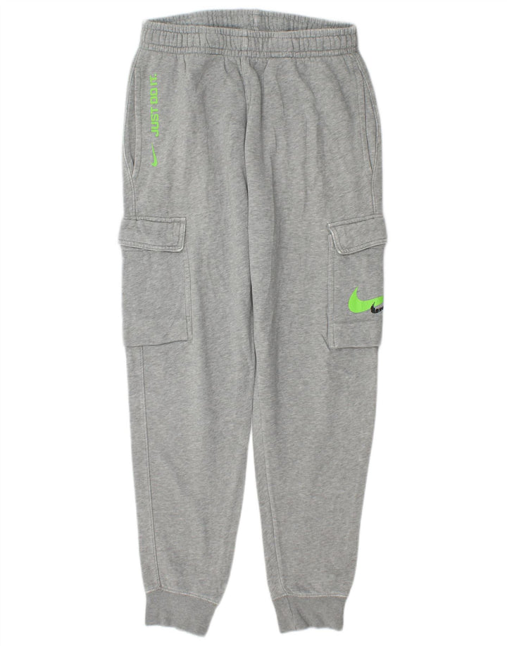 Nike Hombre Graphic Cargo Chándal Pantalones Joggers Pequeño Gris Moteado