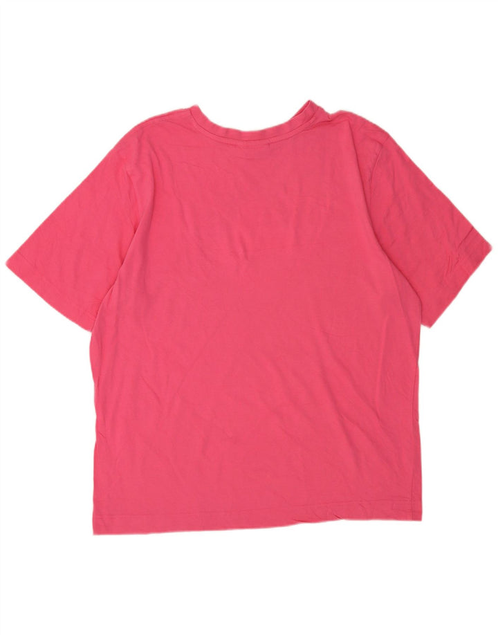 Puma - Camiseta gráfica para hombre, talla grande, color rosa