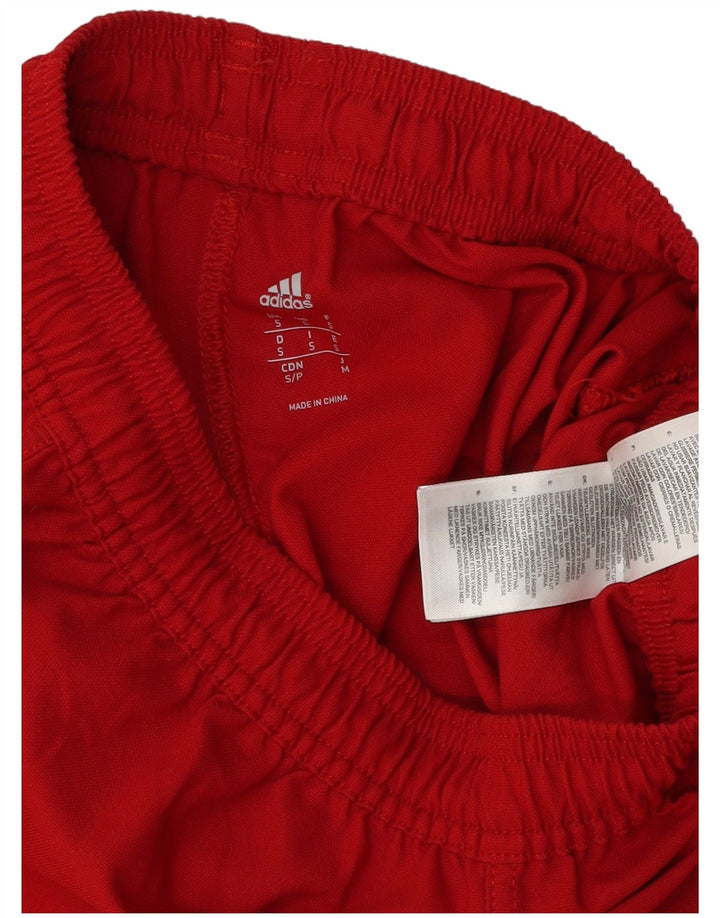 Adidas Climacool Graphic Sport Shorts UK 8 Pequeño Poliéster Rojo