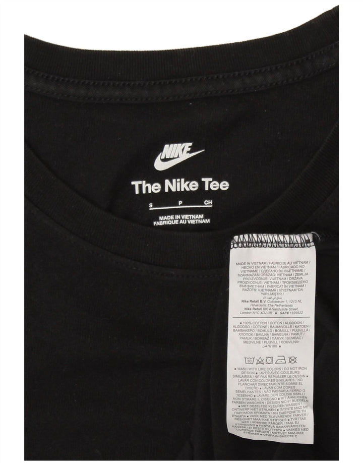 Camiseta Nike Hombre Top Small Negro Algodón