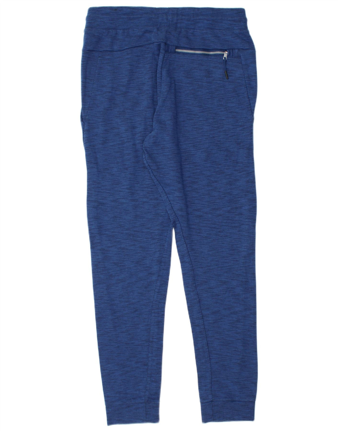 NIKE Hombre Pantalones de chándal Joggers de algodón moteado en azul medio