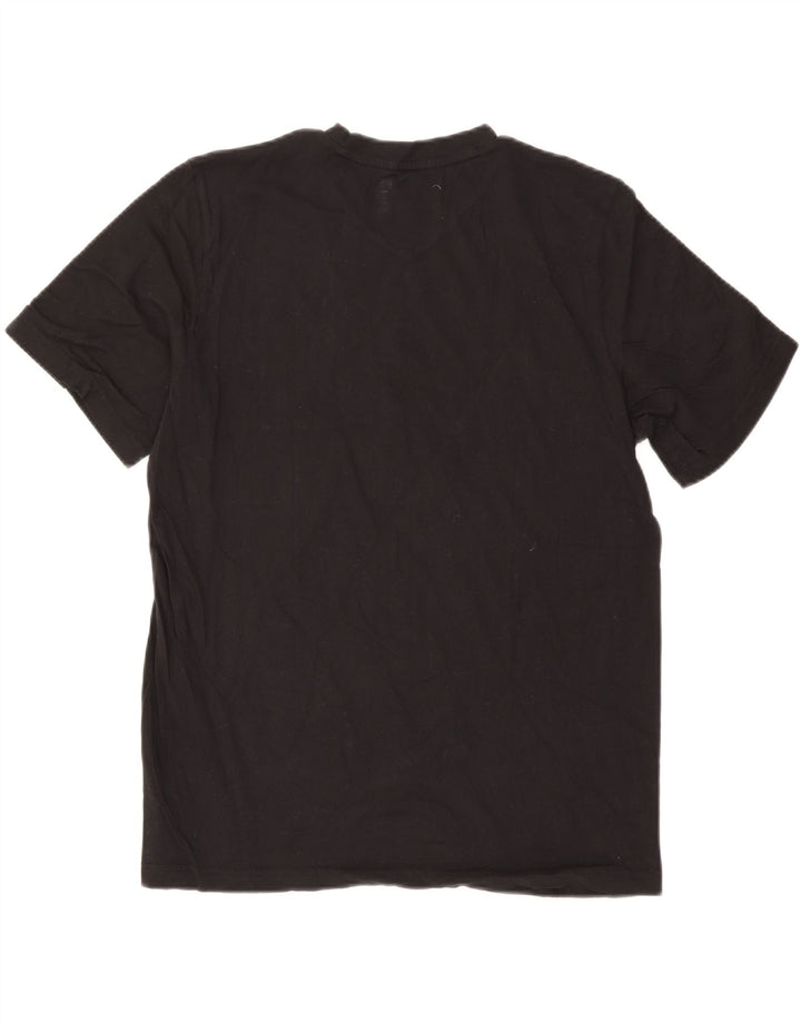 Adidas - Camiseta para hombre, talla grande, algodón negro