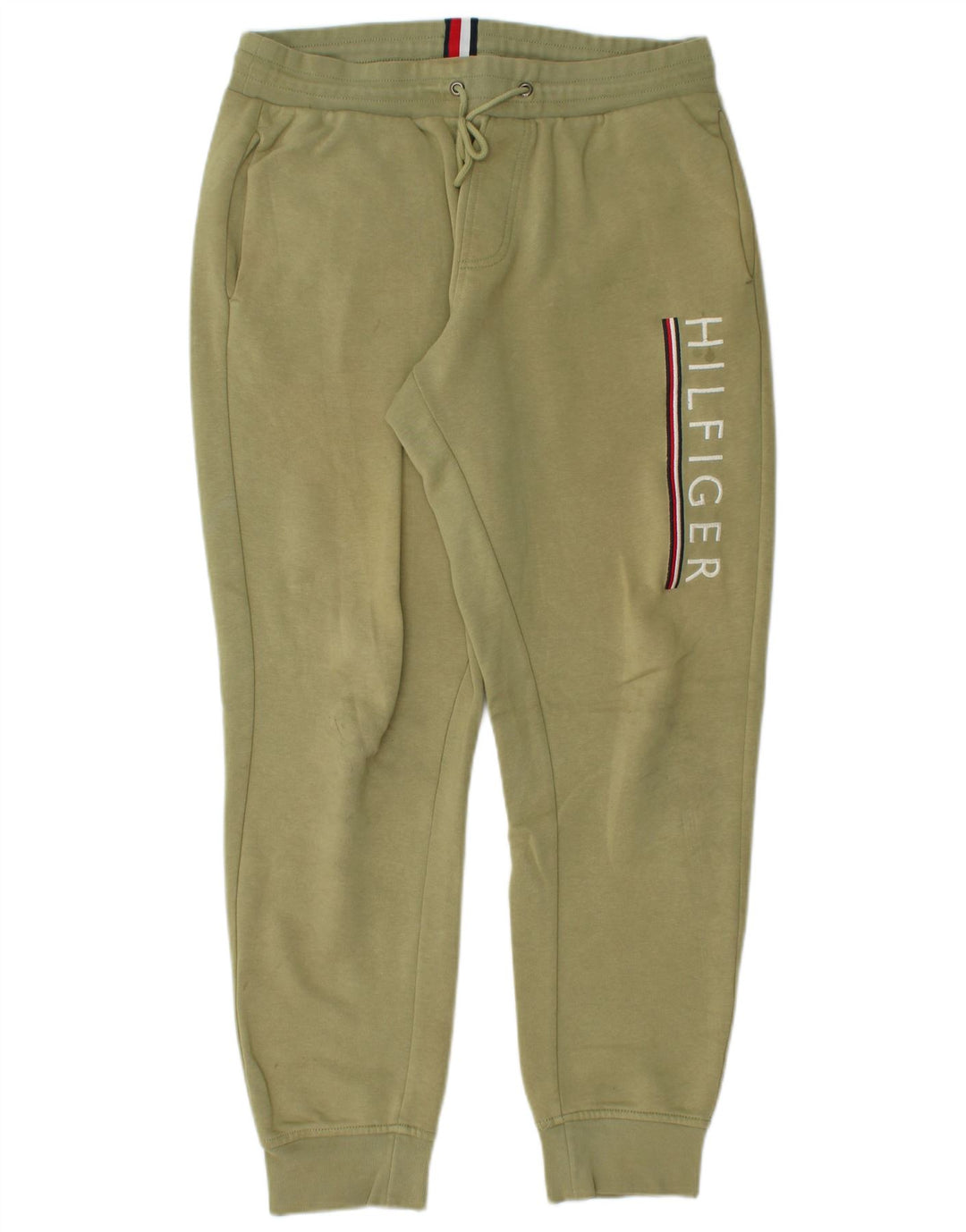 TOMMY HILFIGER Pantalones de chándal con estampado gráfico Joggers Verde medio