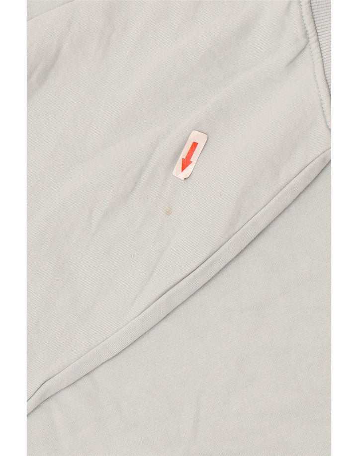 Zara Hombre Sudadera Jumper Large Azul Algodón