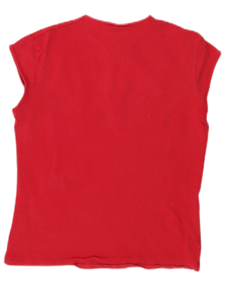 Nike - Camiseta sin mangas para mujer, talla 16/18, talla grande, color rojo