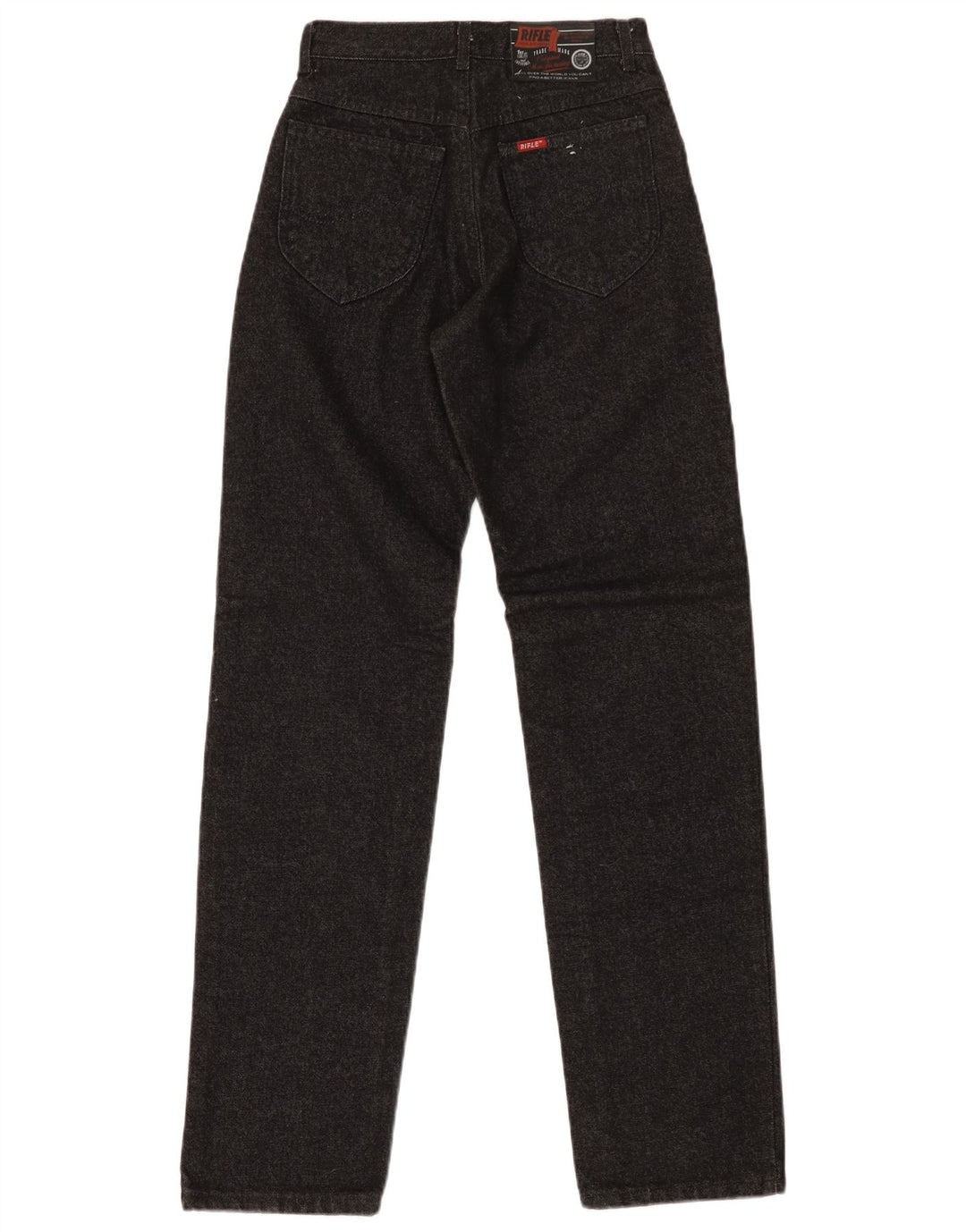 Vaqueros rectos para hombre Rifle W27 L34 Poliéster negro