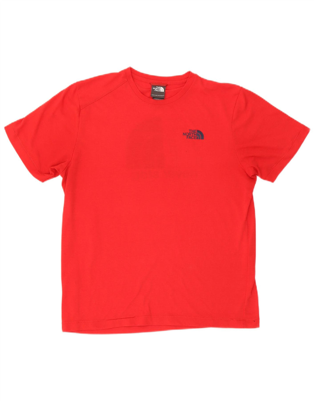 The North Face Hombre Camiseta Gráfica Top Medio Rojo Poliéster