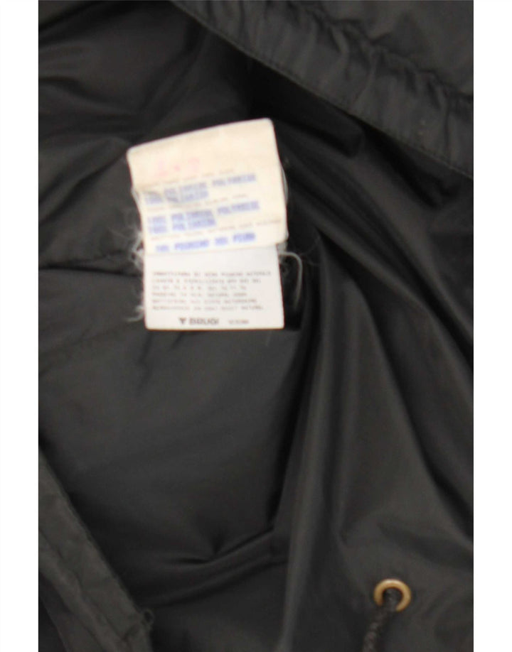 Brugi Chaqueta acolchada con capucha para hombre IT 52 XL Poliamida negra