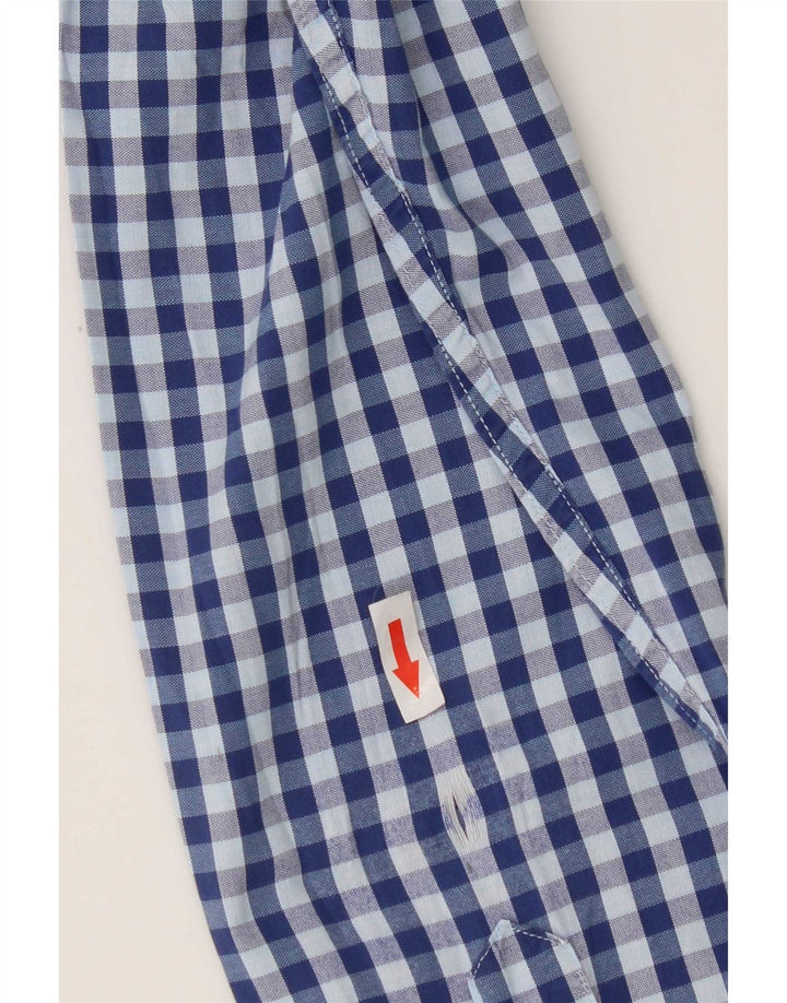 Gant Camisa Heritage De Corte Regular De Algodón A Cuadros En Azul Medio | Hombre