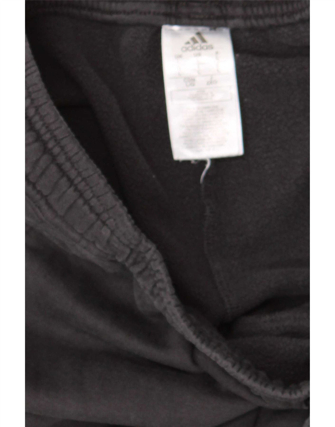 Adidas Hombre Cargo Chándal Pantalones Grande Negro Algodón