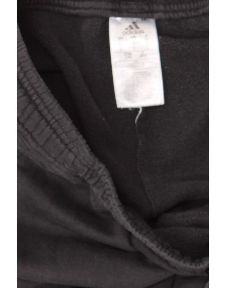 Adidas Hombre Cargo Chándal Pantalones Grande Negro Algodón