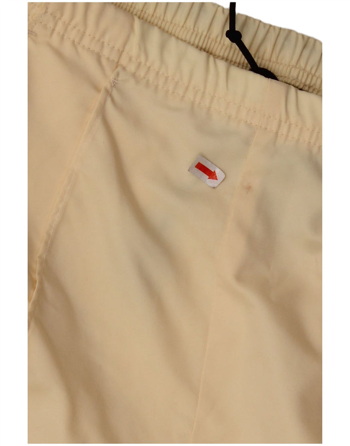 Pantalones cortos deportivos NIKE para mujer UK 10/12 Poliéster beige medio
