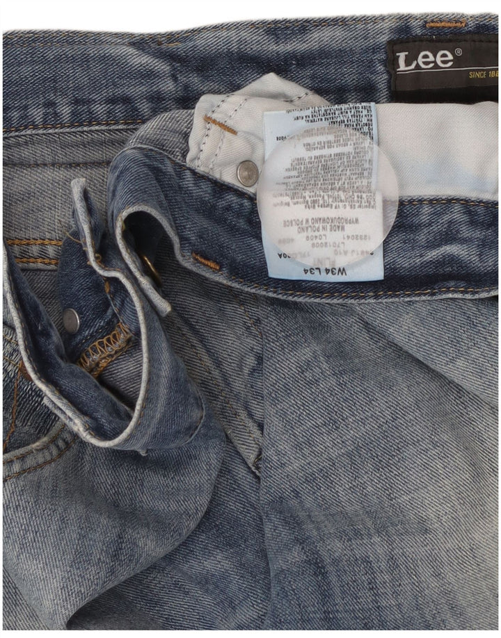 Vaqueros Lee Flint Bootcut para hombre W34 L34 Algodón azul