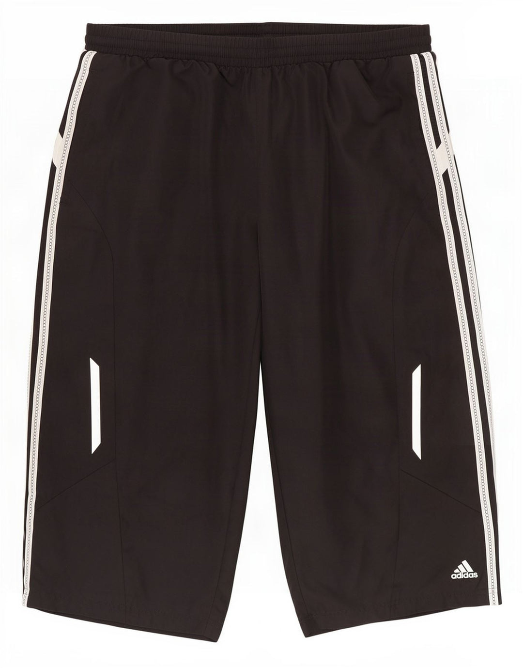 Adidas Mens Clima 365 Bermuda Sport Shorts Grande Negro Poliéster