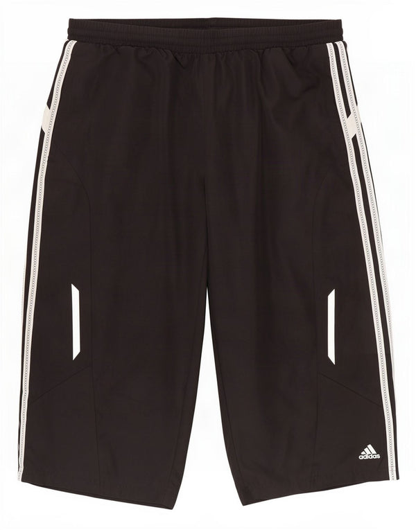 Adidas Mens Clima 365 Bermuda Sport Shorts Grande Negro Poliéster