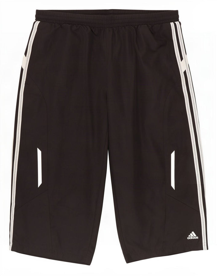 Adidas Mens Clima 365 Bermuda Sport Shorts Grande Negro Poliéster