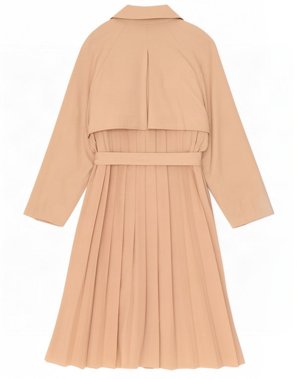 Zara Mujer Gabardina ES 20 2XL Beige Poliéster