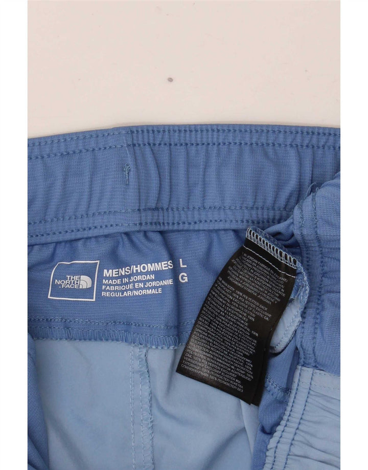 The North Face Pantalones cortos deportivos para hombre Poliéster azul grande