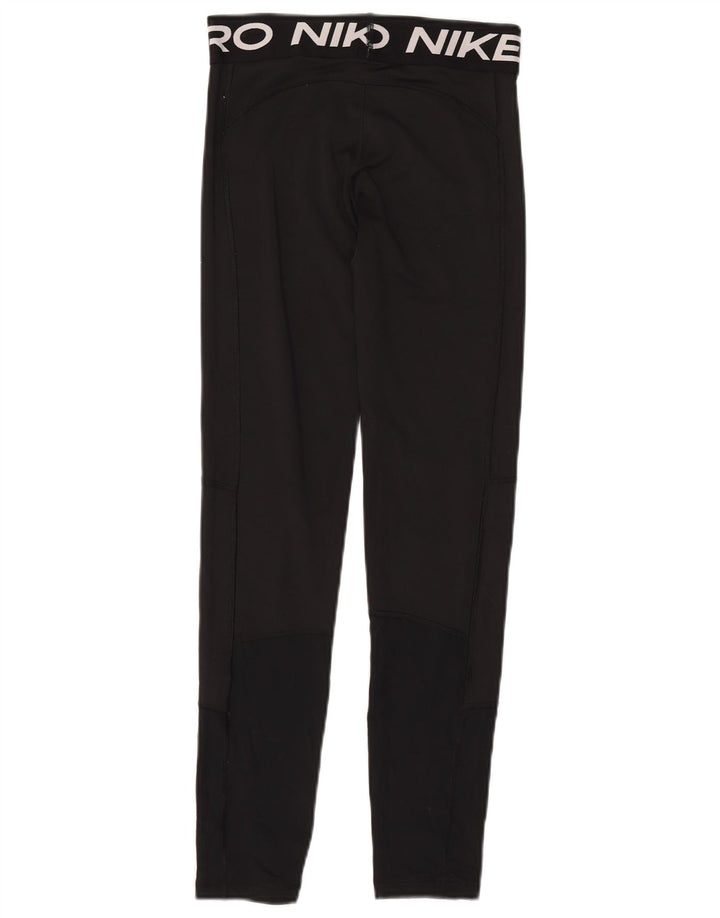 Leggings NIKE Dri Fit Graphic para niñas 13-14 años XL Poliéster negro