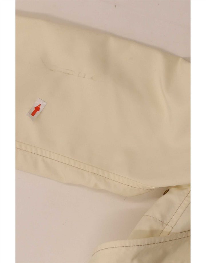 Fay Chaqueta utilitaria para mujer UK 10 Small Off White Poliéster