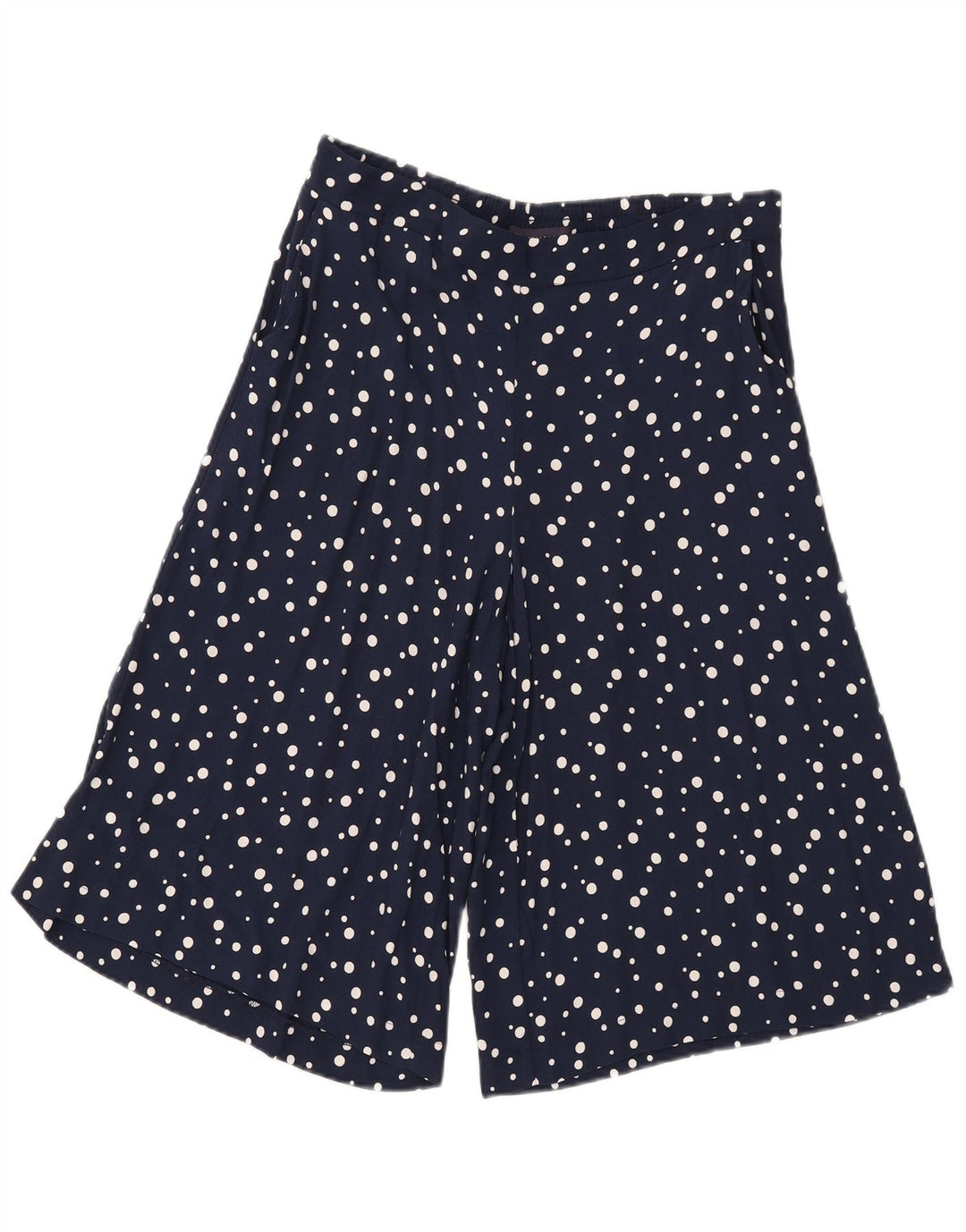 Marks & Spencer Bermudas para mujer UK 12 Medium W32 Azul marino manchado
