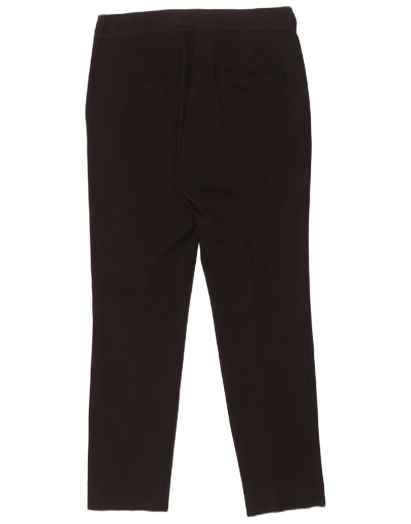 Zara Mujer Pantalón Chino Slim Grande W30 L28 Algodón Negro