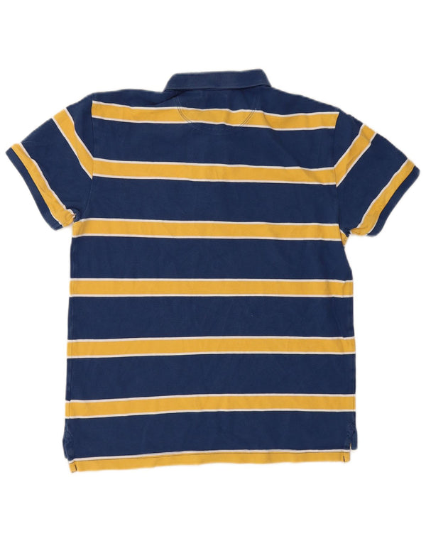 Polo Levi's Hombre De Algodón A Rayas Azul Marino Medio