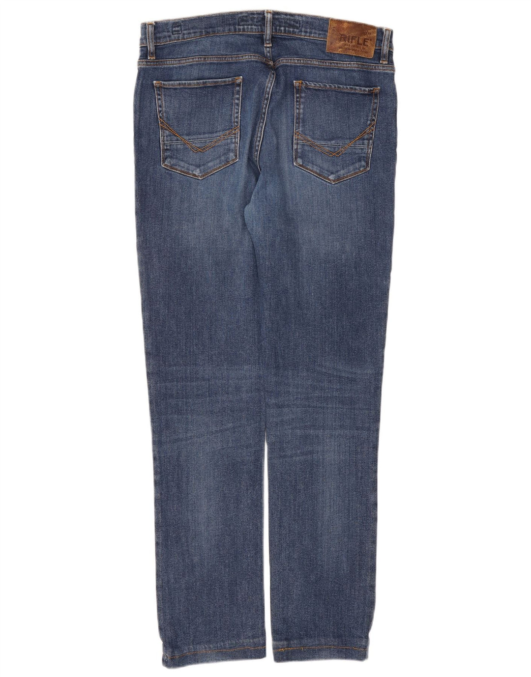 Vaqueros ajustados para hombre Rifle W36 L32 Algodón azul