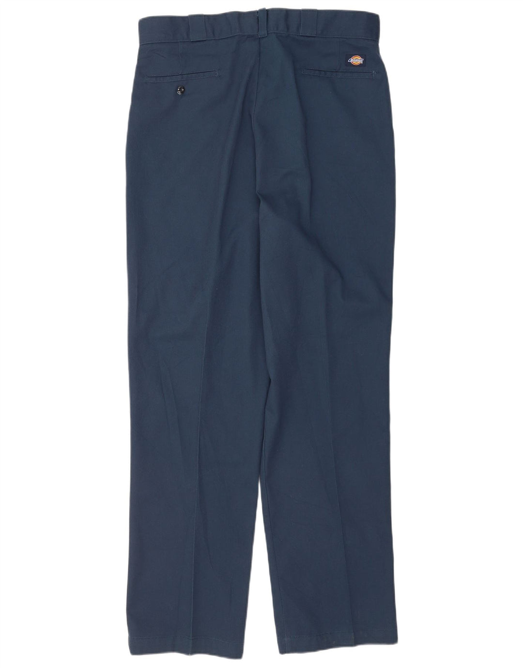 Dickies Pantalón chino recto para hombre W38 L34 Poliéster azul marino