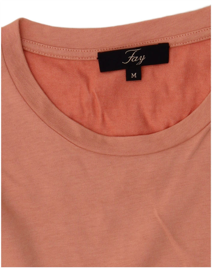 FAY Camiseta para mujer Top UK 44 Medium Naranja