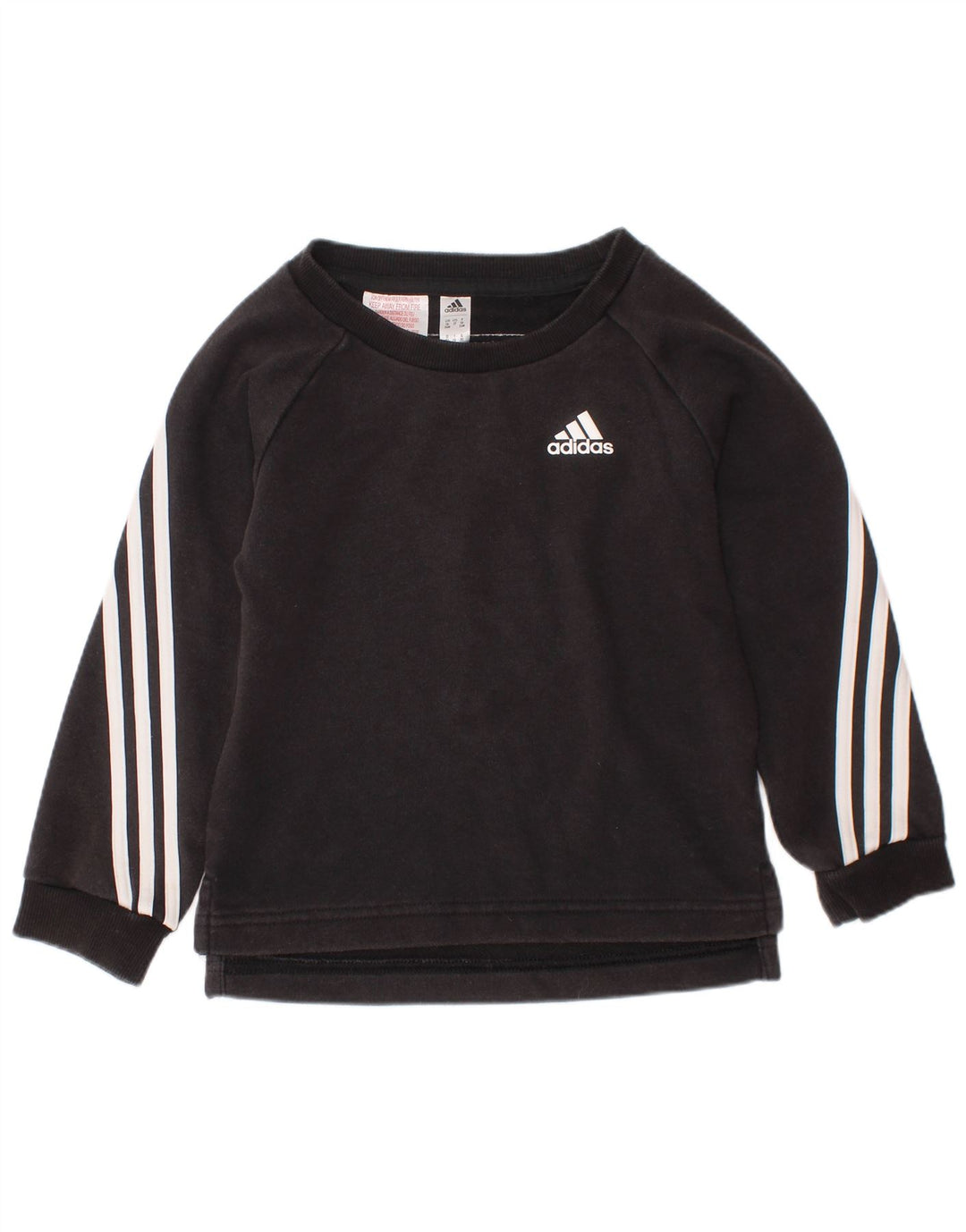 ADIDAS Sudadera Bebé Niño 18-24 Meses Algodón Negro