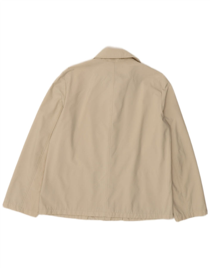 Cazadora Bomber Mujer Trussardi Jeans IT 46 Large Beige Algodón
