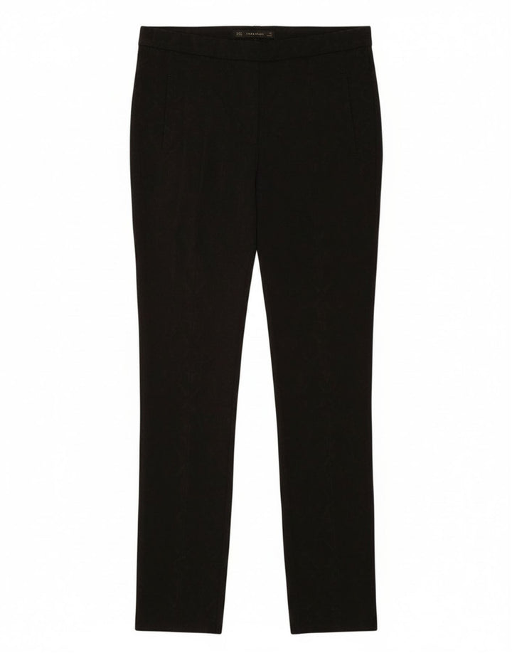 Zara Mujer Pantalón Chino Slim Medium W28 L28 Negro