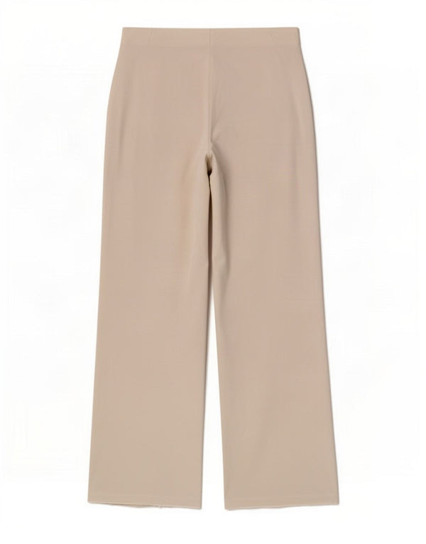 Marks & Spencer Pantalones casuales transparentes para mujer UK 14 Large W30 L30 Whit