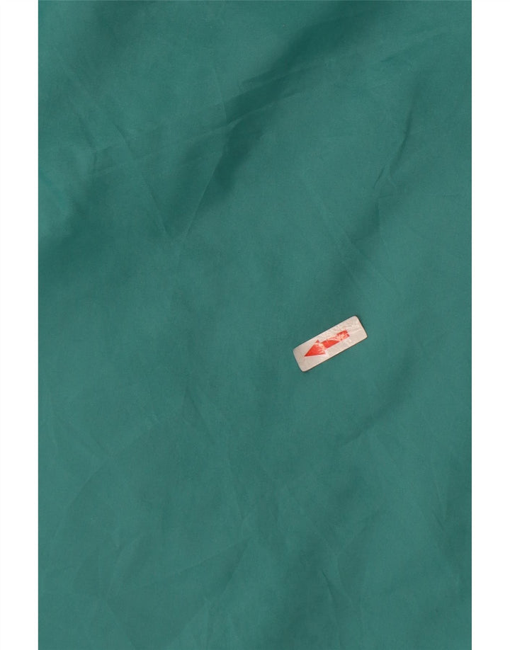 Vans Chaqueta impermeable gráfica para hombre UK 40 Large Azul marino Colorblock Nylon