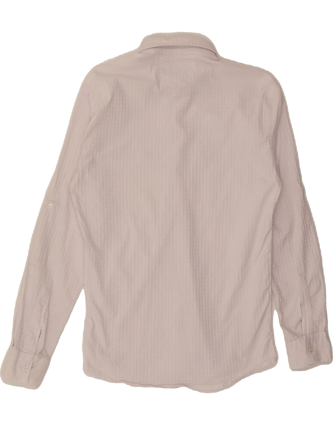 ZARA Mens Shirt Large Pink Check Cotton Vintage Zara and Second-Hand Zara from Messina Hembry 