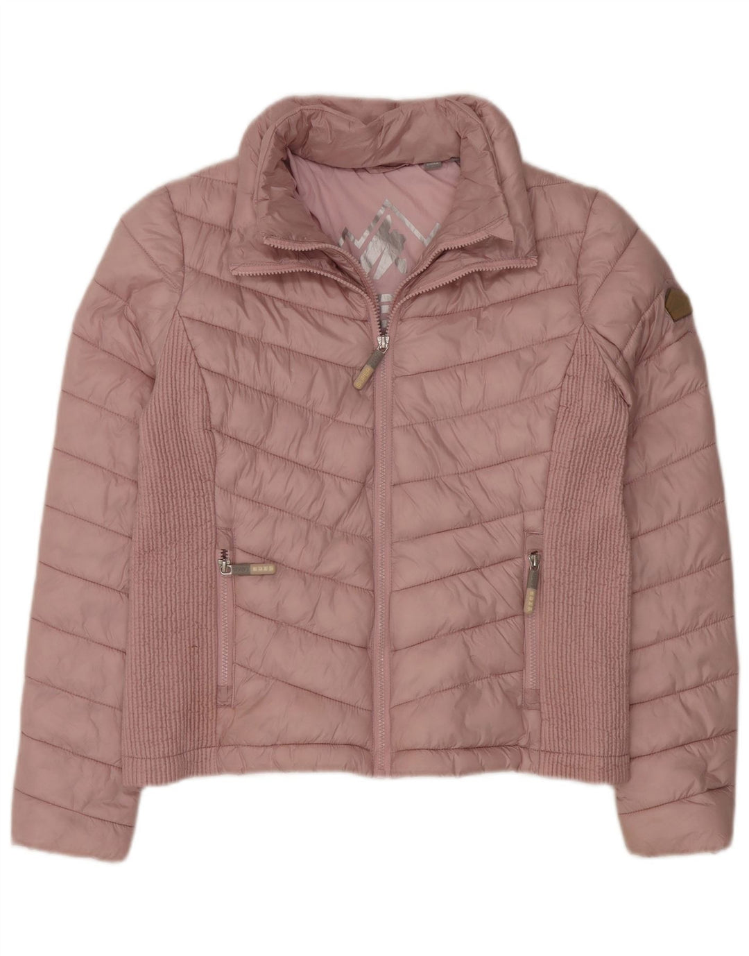 SUPERDRY Chaqueta acolchada para mujer UK 46 Large Pink Nylon