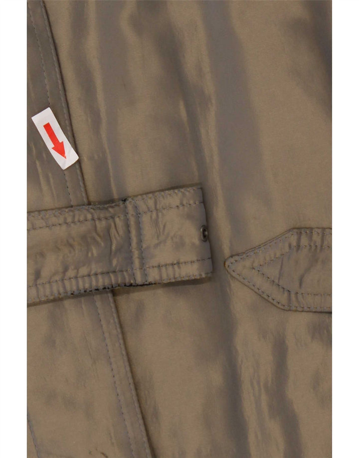 Gianfranco Ferre Gabardina para mujer Reino Unido 42 Gris medio