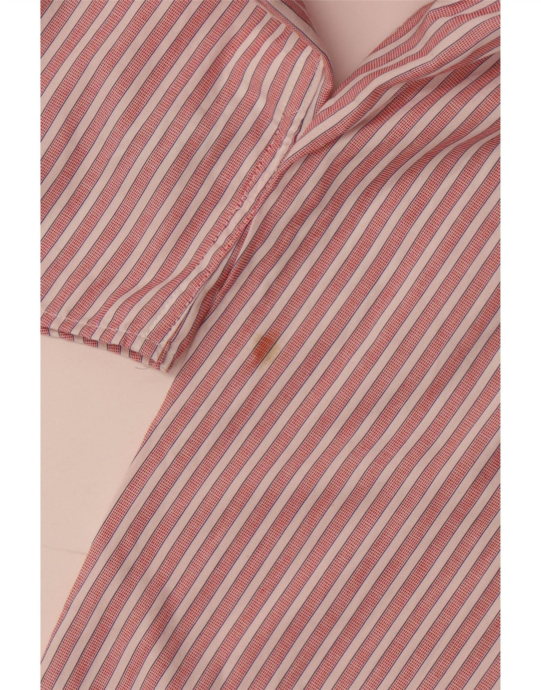 Tommy Hilfiger Camisa para hombre 2XL Algodón a rayas rojas