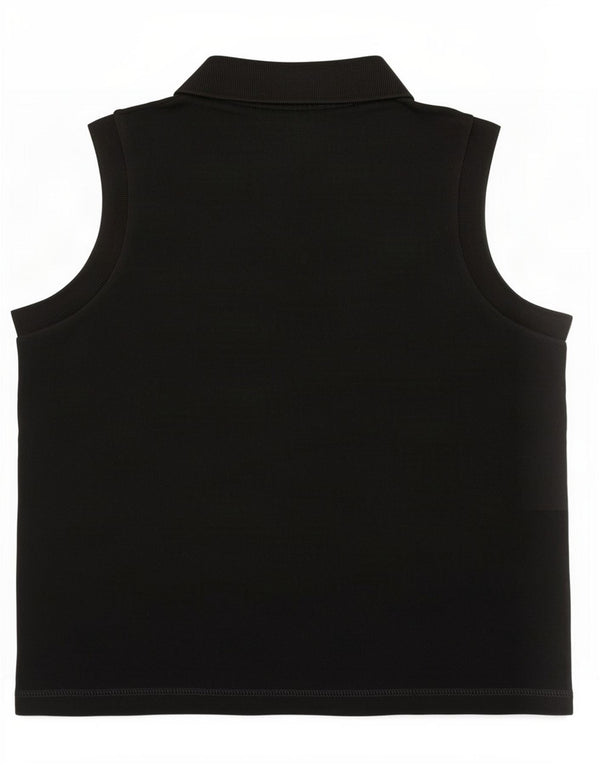 Champion Polo Corto Sin Mangas para Mujer UK 40 XL Negro