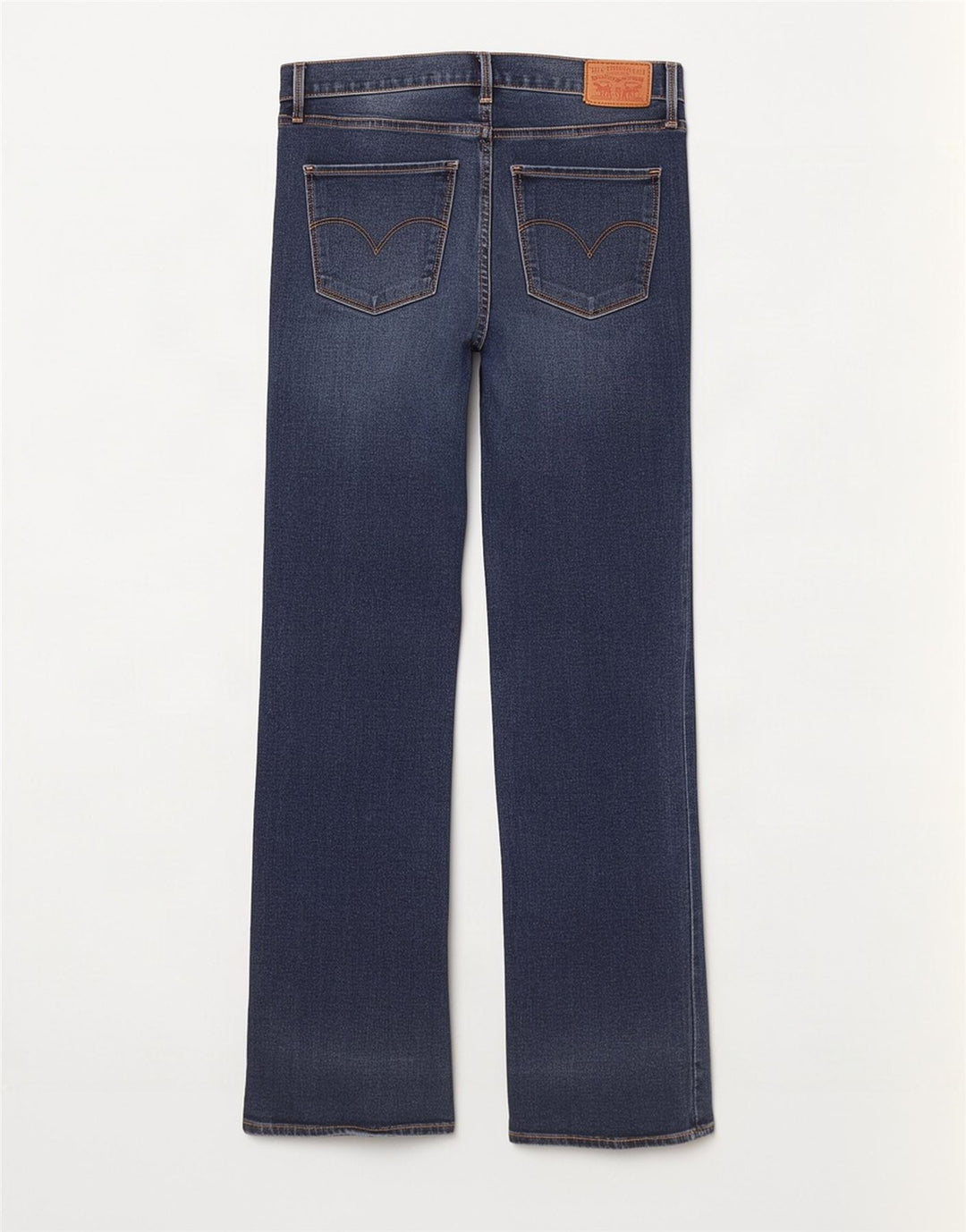 Levi's Mujer 314 Shaping Straight Jeans W30 L31 Algodón Azul