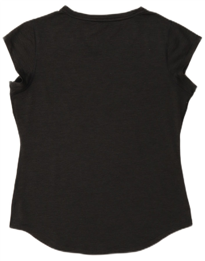 Puma Camiseta gráfica para mujer Top UK 12 Gris medio