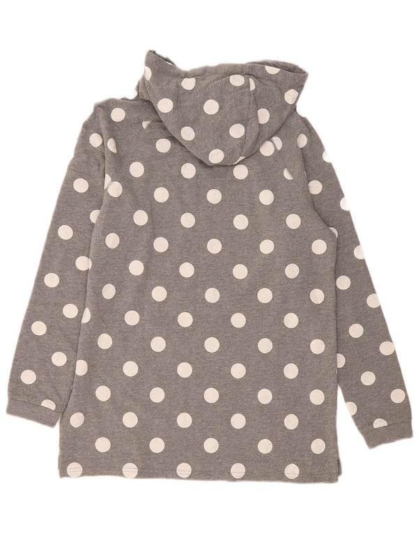 Element Sudadera con capucha para mujer US 12 Grande Gris Lunares Algodón