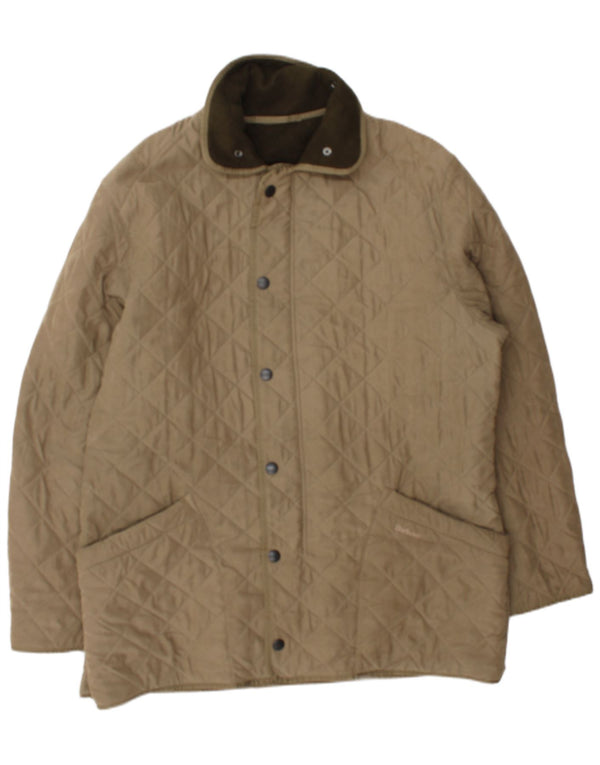 Barbour Chaqueta acolchada para hombre UK 42 XL Poliéster beige