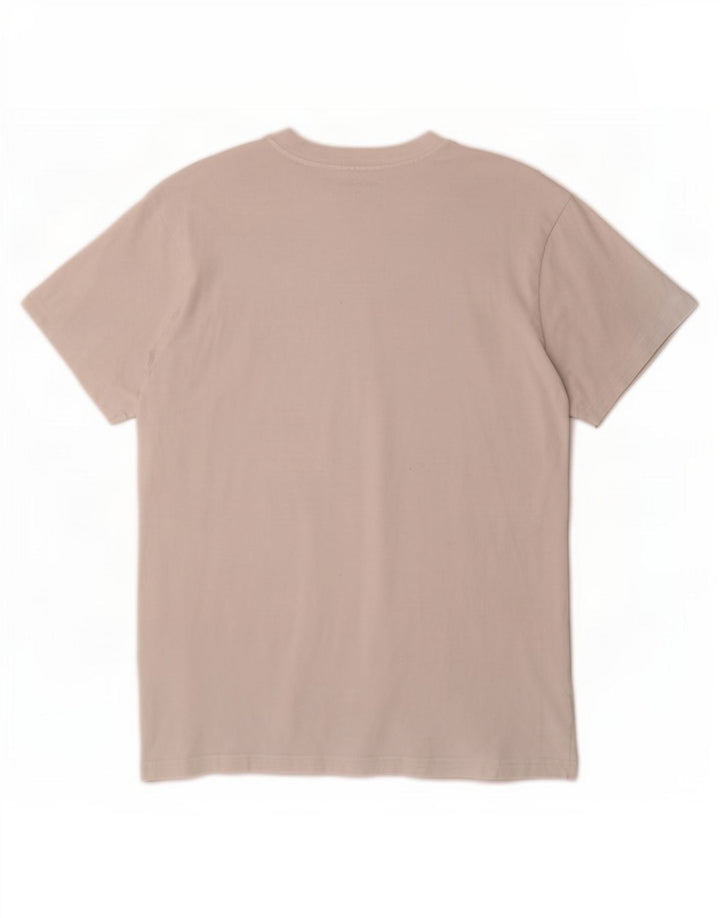 Carhartt Hombre Camiseta Gráfica Top Medio Algodón Blanco