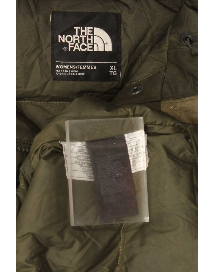 The North Face Chaqueta acolchada con capucha para mujer ES 40 XL Poliéster verde