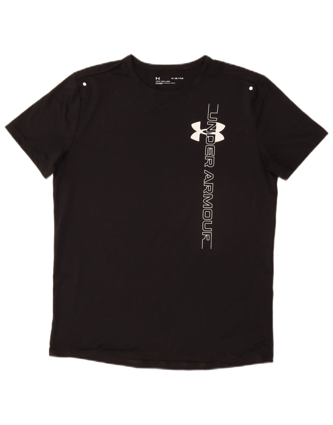 UNDER ARMOUR Camiseta holgada con gráfico para niños 11-12 años Grande Negro